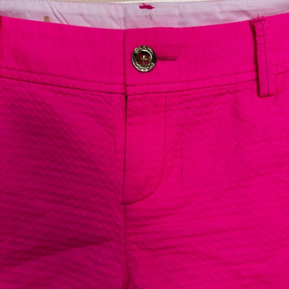 NWT Lilly Pulitzer The Callahan Shorts Size 12 in Neon Pink - Picture 3 of 10
